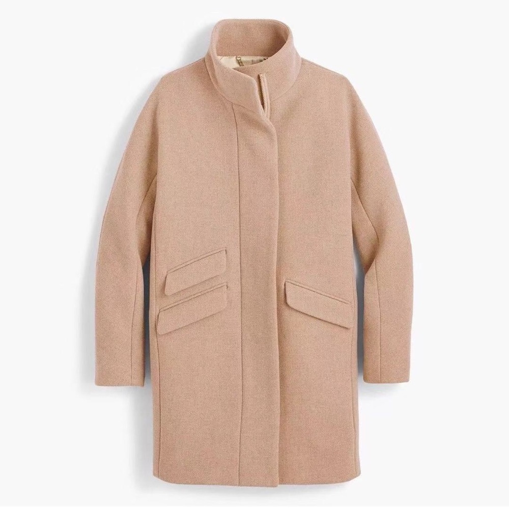 Jcrew Cocoon Coat in Italian wool